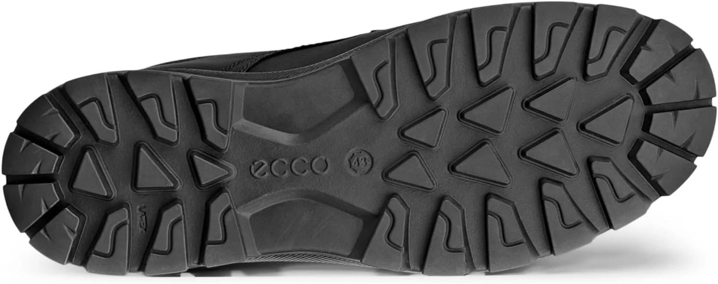 Мужские водонепроницаемые низкие ботинки ECCO Rugged Track с гладким носком, черный — фото 4