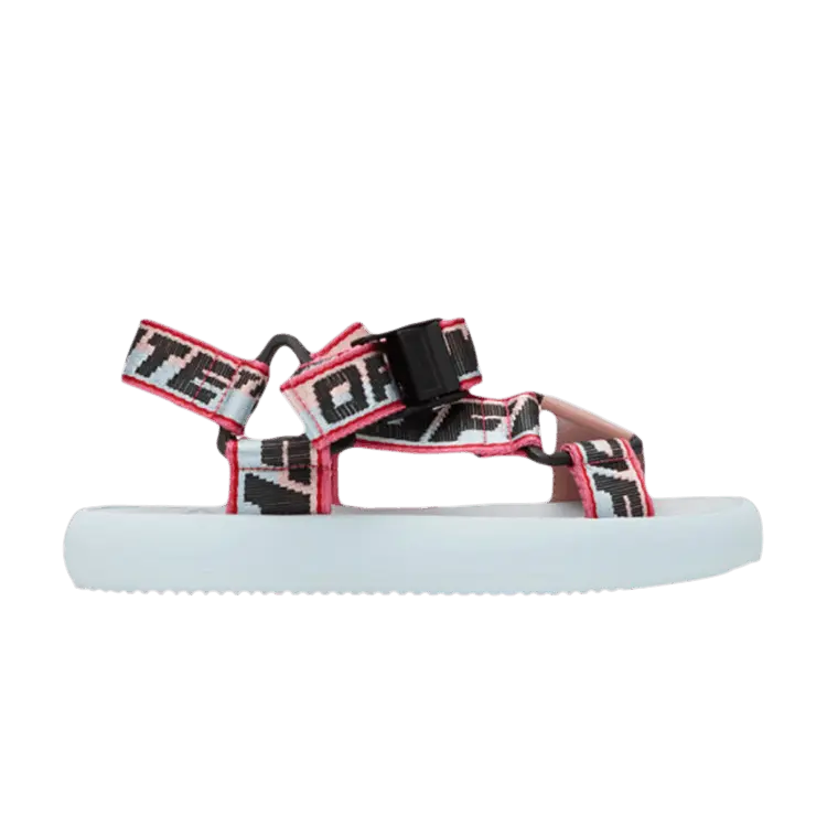 Сандалии Off-White Off-White Wmns Trek Logo Strap Sandal 'Dusky Blue Pink', синий