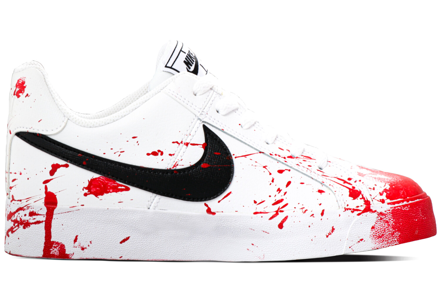 

Кроссовки Nike Court Royale Skateboarding Shoes Unisex Low-top Red/white, красный