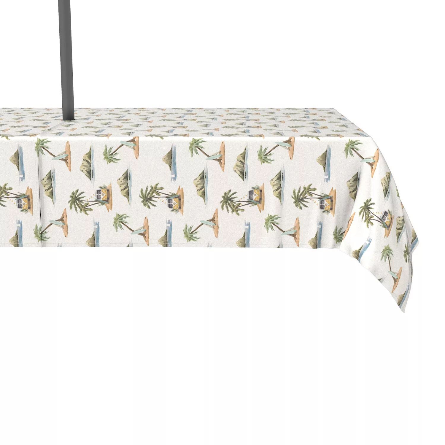 

Водоотталкивающая, для наружного применения, 100% полиэстер, 60x120 дюймов, Retro Surf