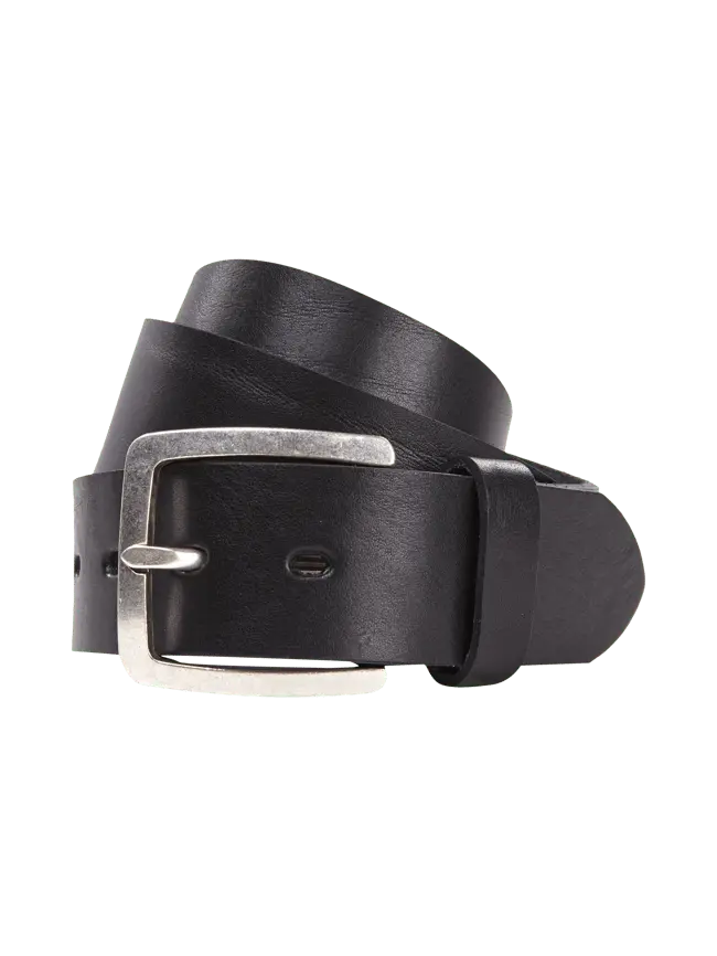 

Кожаный ремень с пряжкой Lloyd Men's Belts, черный