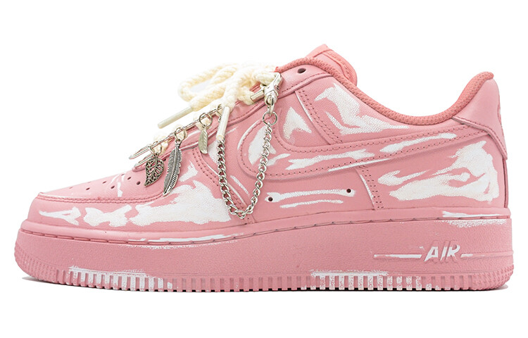 

Кроссовки Nike Air Force 1 Skateboard Shoes Women's Low-Top Pink
