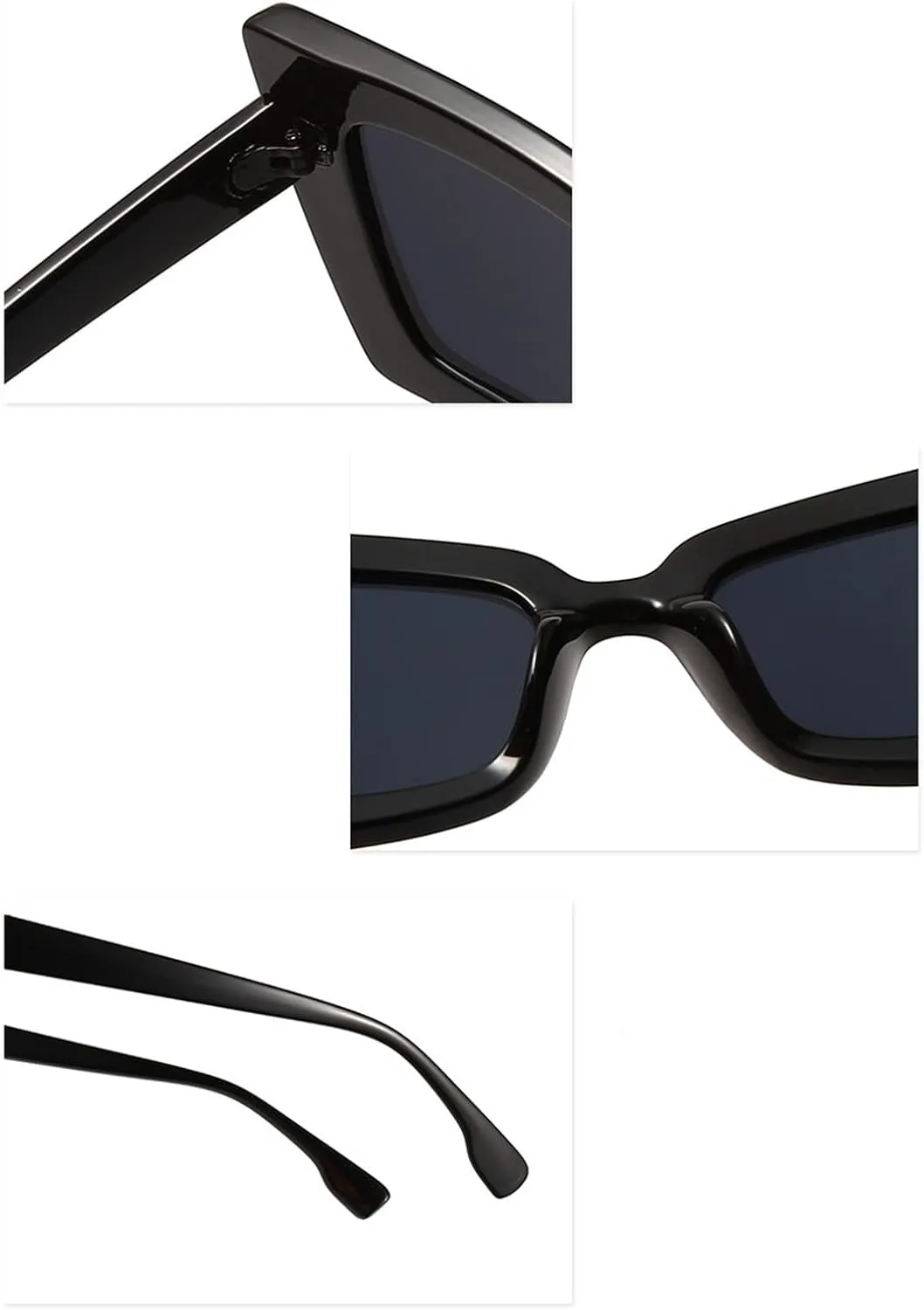 

GAOXIN Модные солнцезащитные очки в форме «кошачий глаз» с крупной оправой для мужчин и женщин, для отдыха на природе и отпуска (Цвет: F, Размер: Средний), F