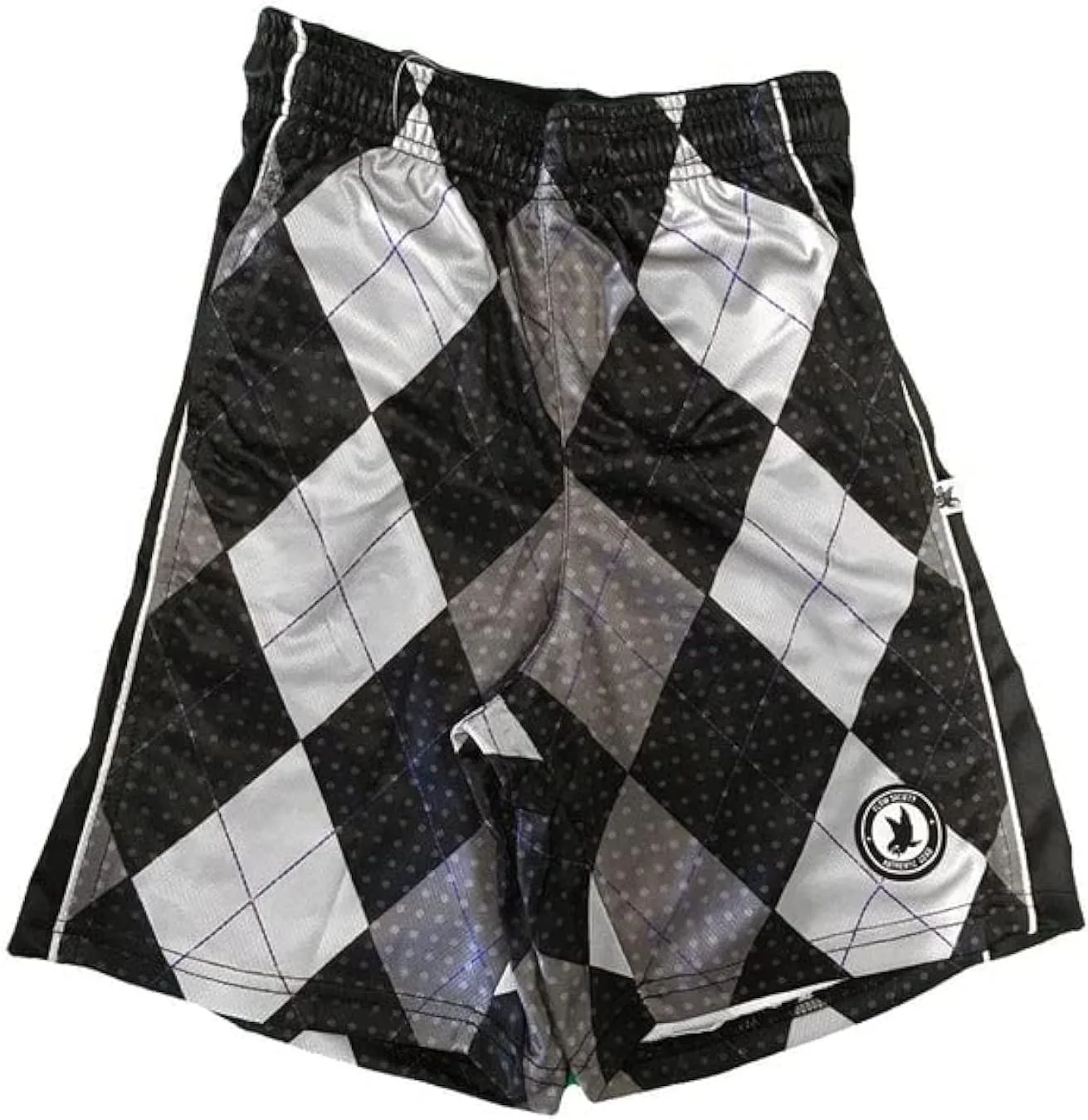 

Мужские черные и серебристые шорты Argyle с карманами Flow Society