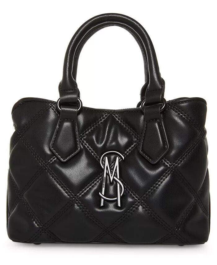

Сумка-саквояж с металлическим логотипом Bmickey Steve Madden, черный