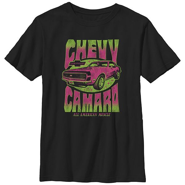 

Футболка с принтом Chevy Camaro для мальчиков Licensed Character