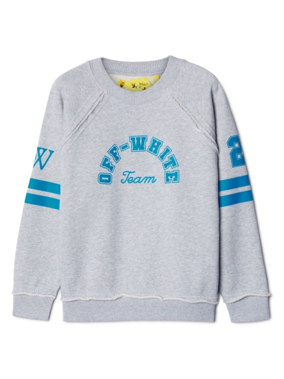 Off-White Kids толстовка Team 23, серый