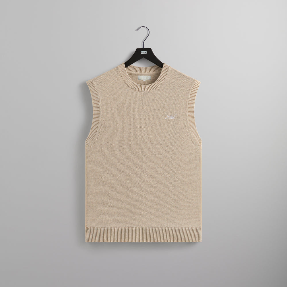 

Толстовка Kith Asa Pullover Sweater Vest, цвет Sandy Heather