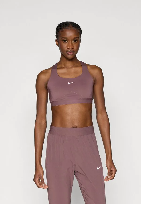 Спортивный бюстгальтер swift с высокой степенью поддержки Nike Performance, Tattoo/Silver-Coloured