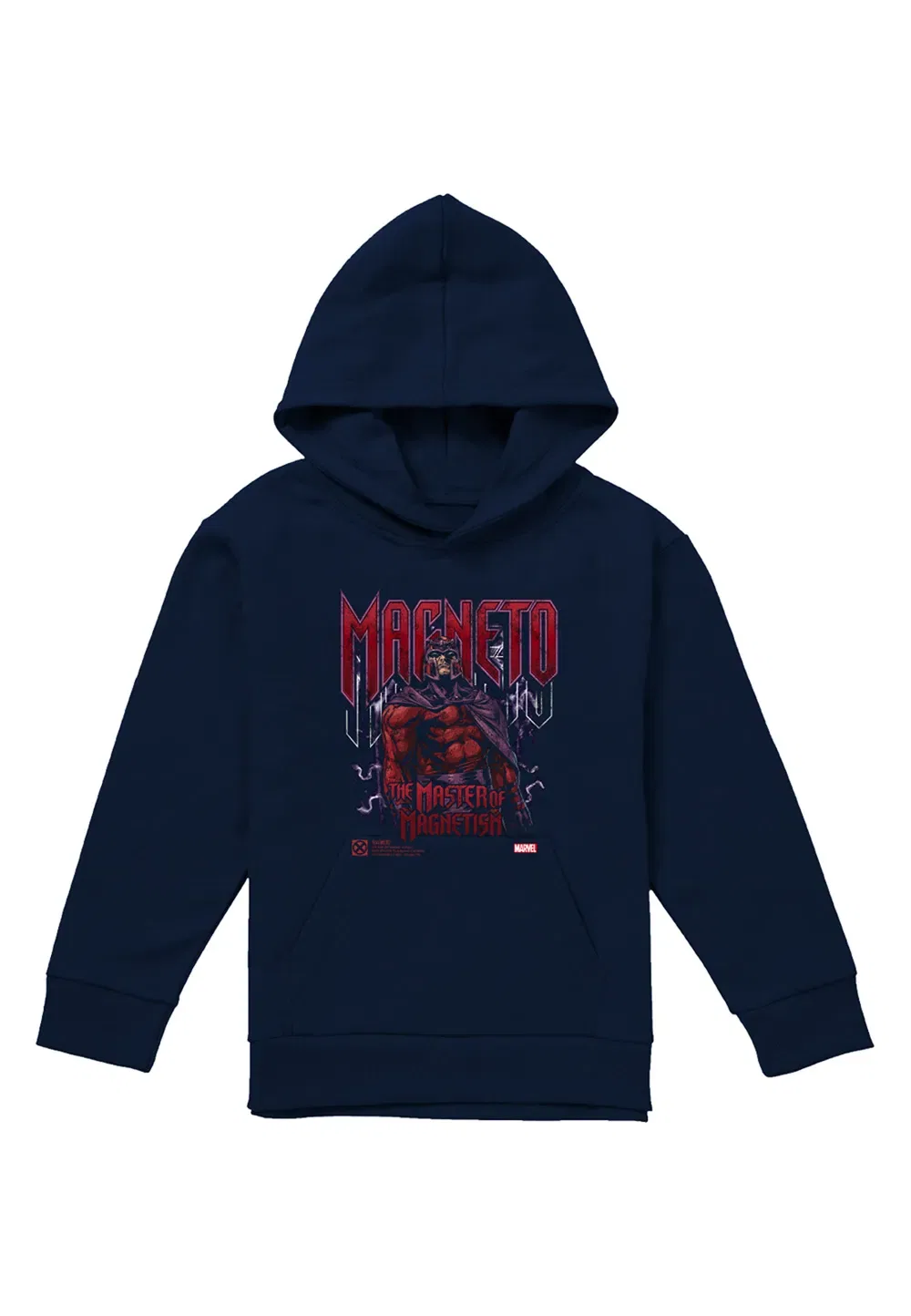 Детский худи Marvel X-Men Magneto, темно-синий