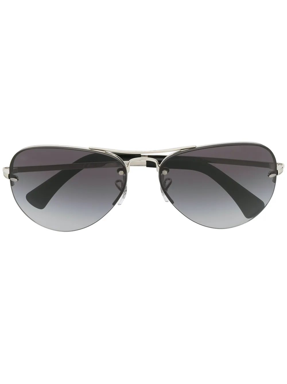 

Солнцезащитные очки-авиаторы Ray-Ban, серебяный
