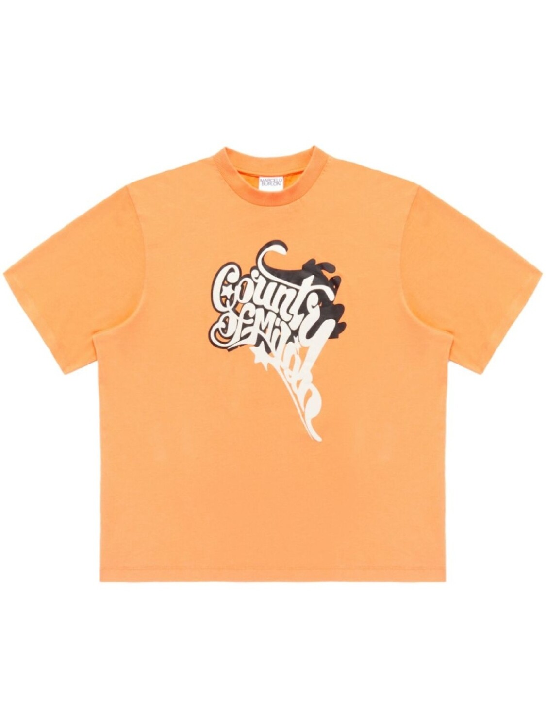 

Футболка County Melted Marcelo Burlon County of Milan, оранжевый