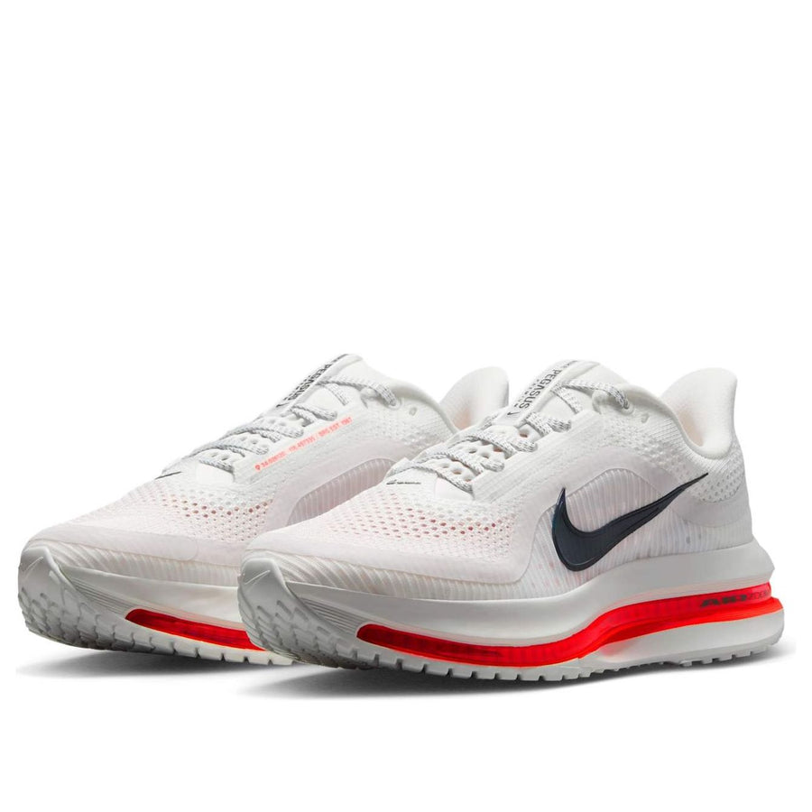 Кроссовки (WMNS) Nike Air Zoom Pegasus Premium 'Summit White Bright Crimson', белый — фото 3