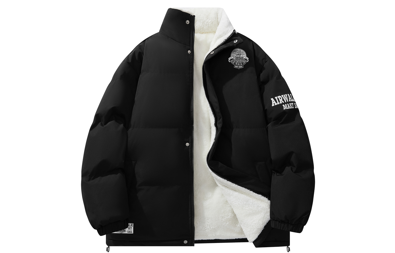 

Airwalk Пуховик Unisex, Black (Sherpa Upgraded)