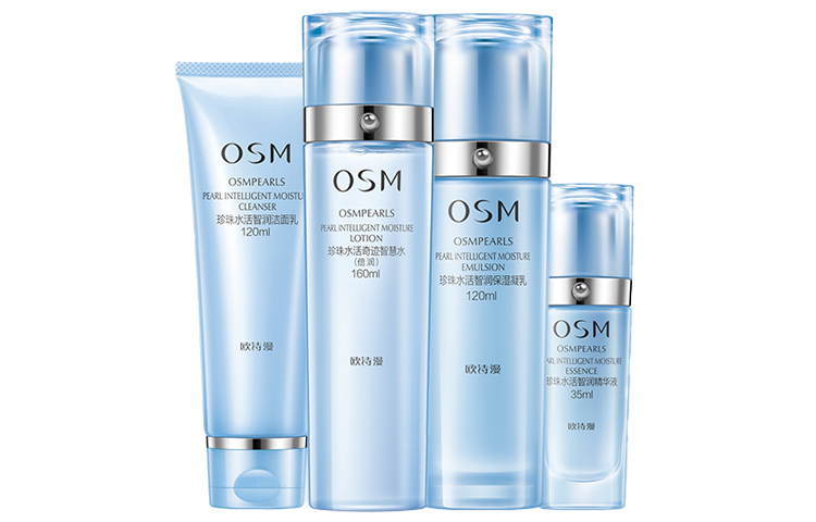 

Набор для ухода за кожей Pearl Water Vitality Wisdom Collection из 4 предметов: осветление, увлажнение и контроль жирности OSM