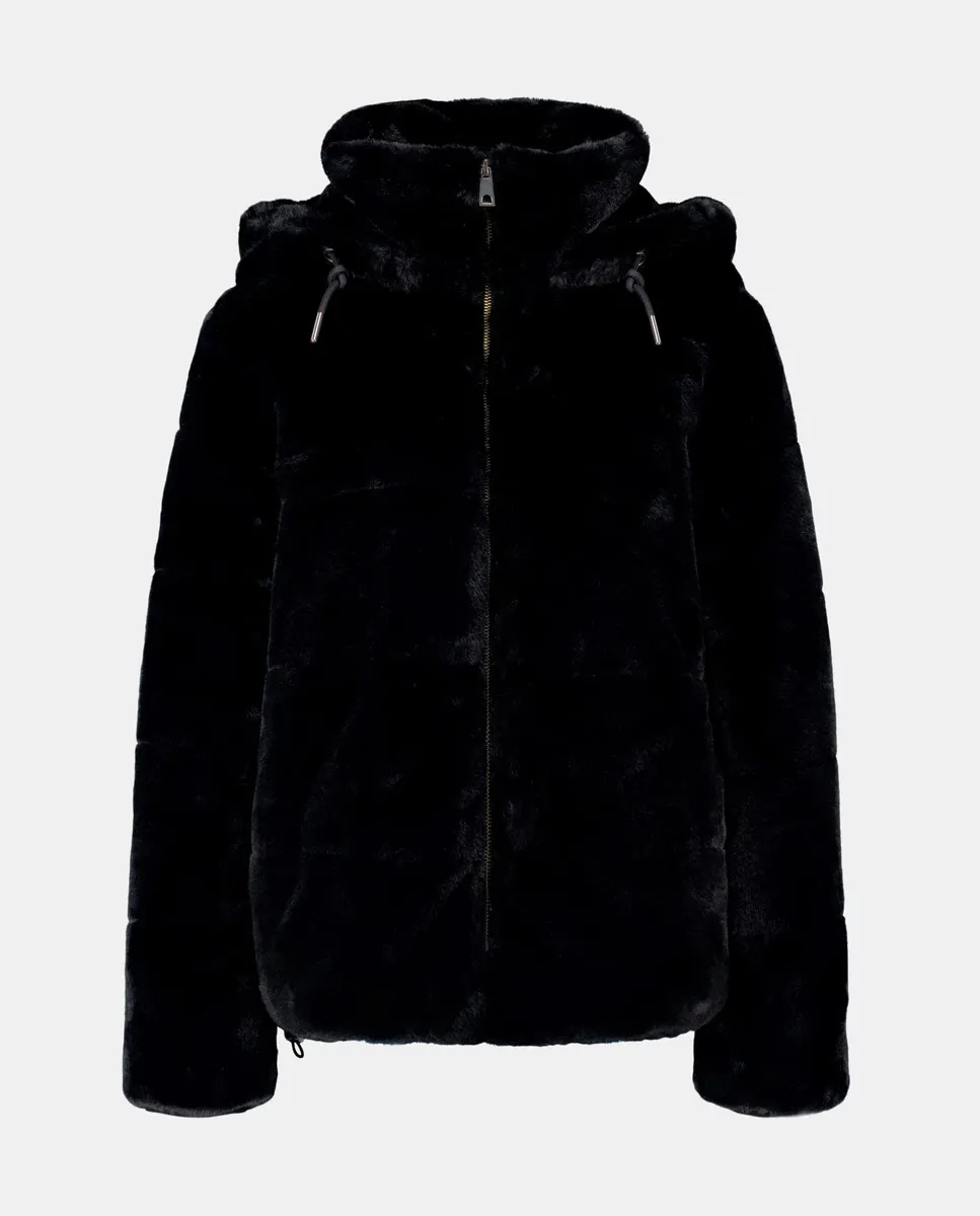 

Базовый женский пуховик с капюшоном Easy Wear, черный