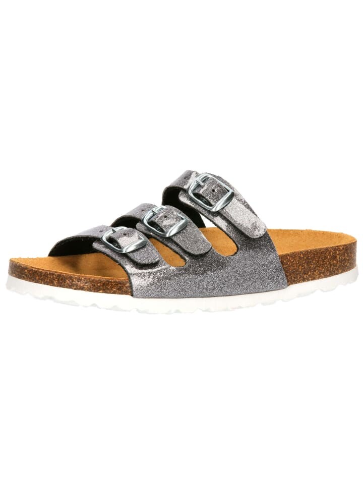 

Мюли Lico Pantolette Bioline Kids Glitter, цвет silberfarben