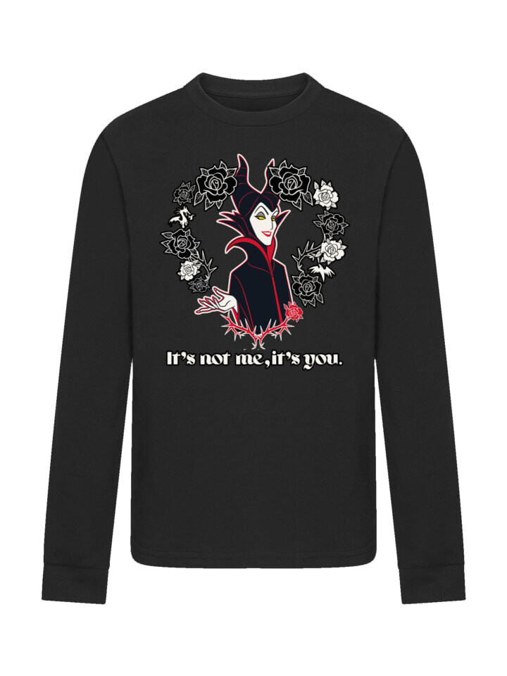 

Футболка F4NT4STIC Langarm T-Shirt Disney Bösewichte Maleficent Its Not Me, черный
