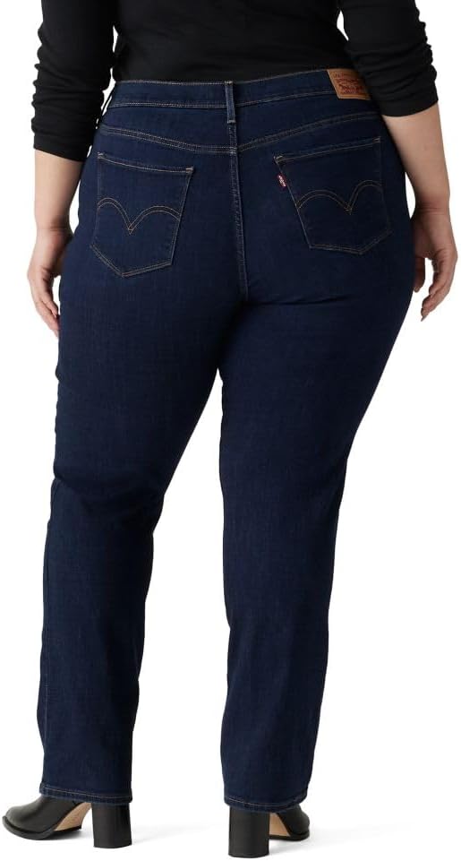 Женские классические прямые джинсы Levi's (большие размеры), Cobalt Haze — фото 3