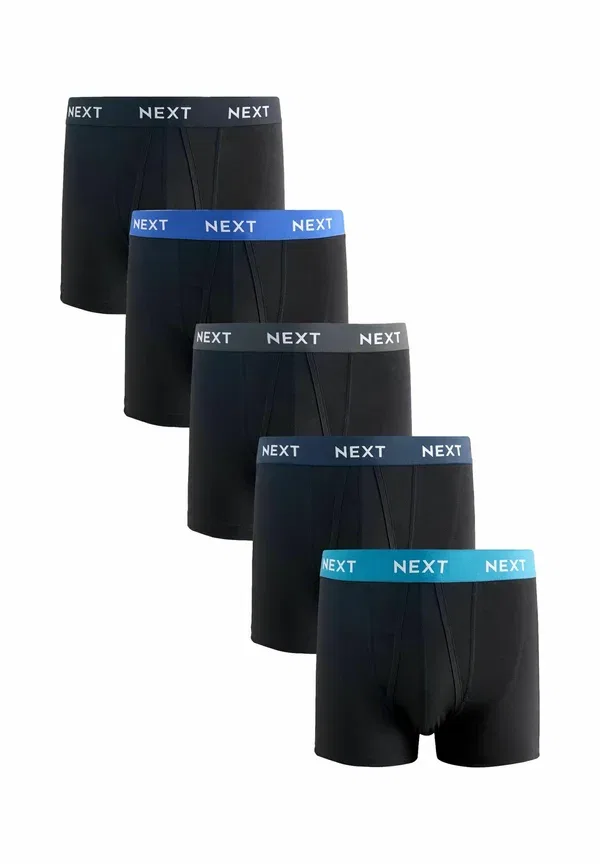 Трусы Next, front 5 pack trunks, синие/черные пояса