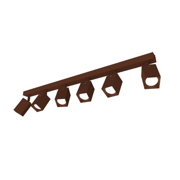 

Потолочный светильник Lumicom Brick XL, коричневый
