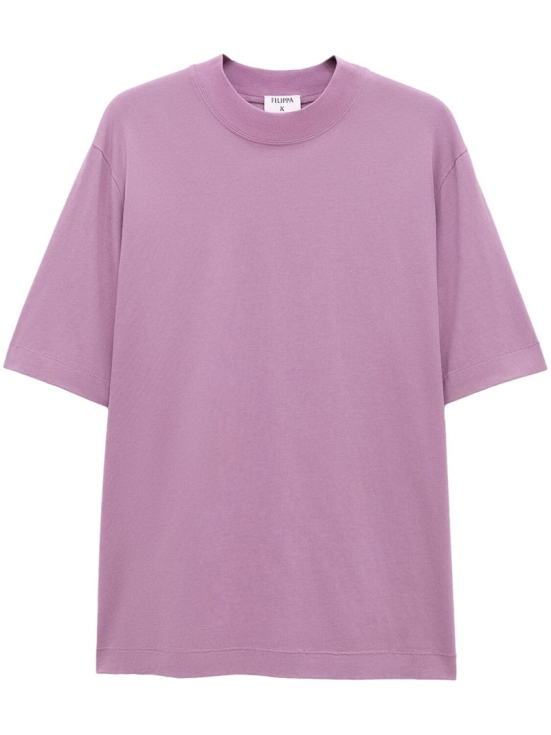 

Filippa K толстая футболка с круглым вырезом, фиолетовый