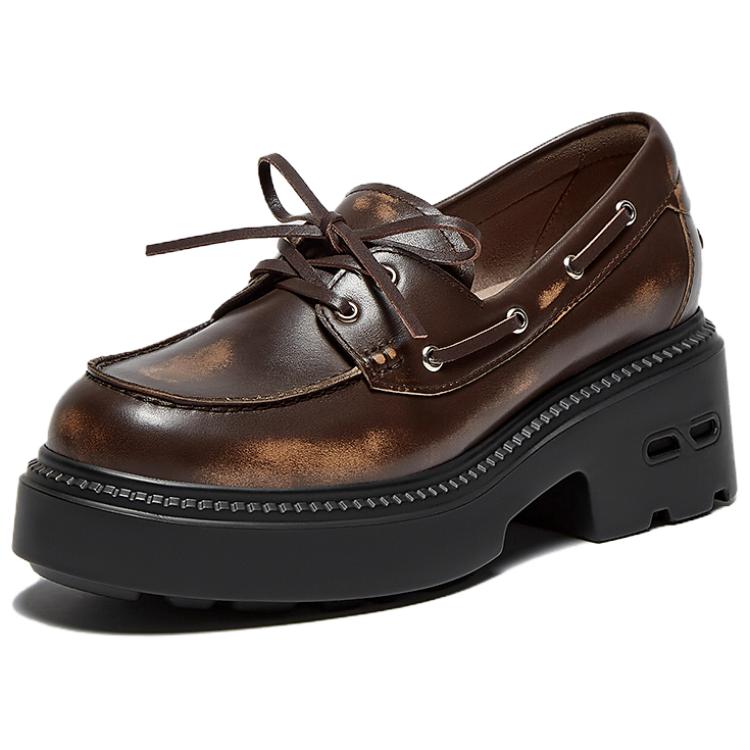 Повседневные однобортные туфли женские SKAP, Black/Silver