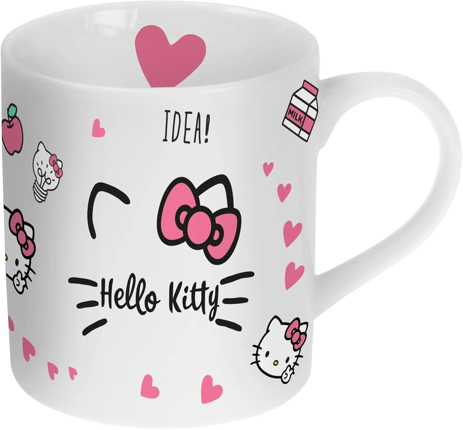 Кружка детская Hello Kitty в подарочной коробке, керамическая