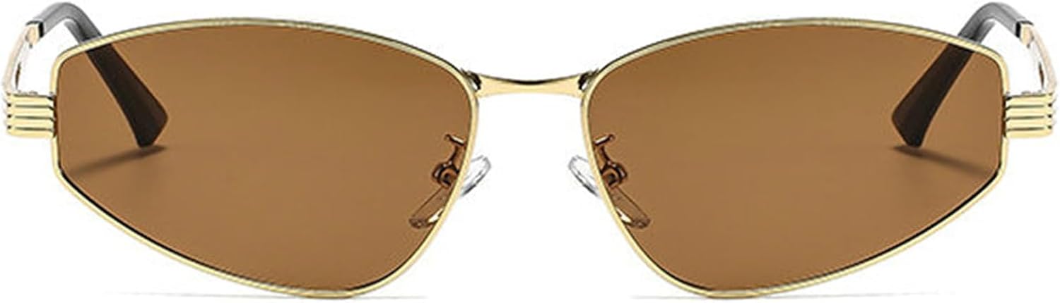 

Солнцезащитные очки в стиле панк 90-х, маленькие «кошачий глаз», женские солнцезащитные очки, дизайнерские винтажные мужские солнцезащитные очки, защита от УФ-излучения UV400 helena, C4