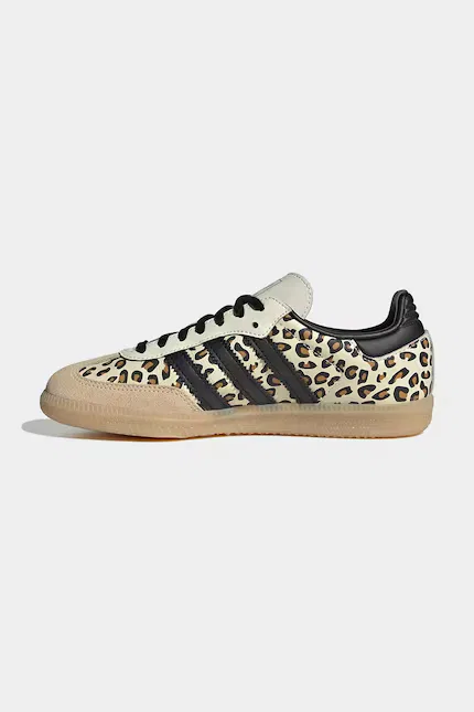 Кроссовки детские SAMBA OG Adidas Originals, бежевый — фото 4