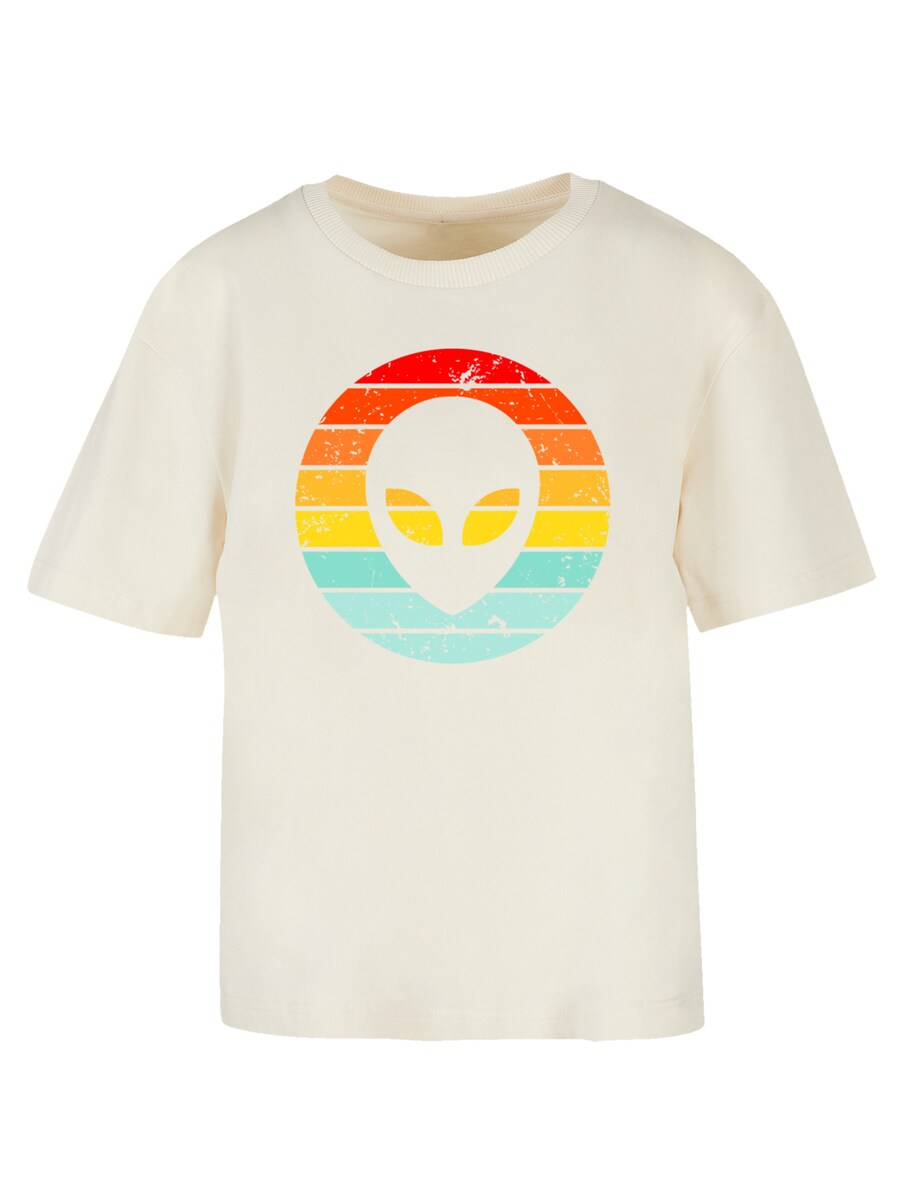 

Футболка F4NT4STIC Alien Retro Sonnenuntergang, Ivory