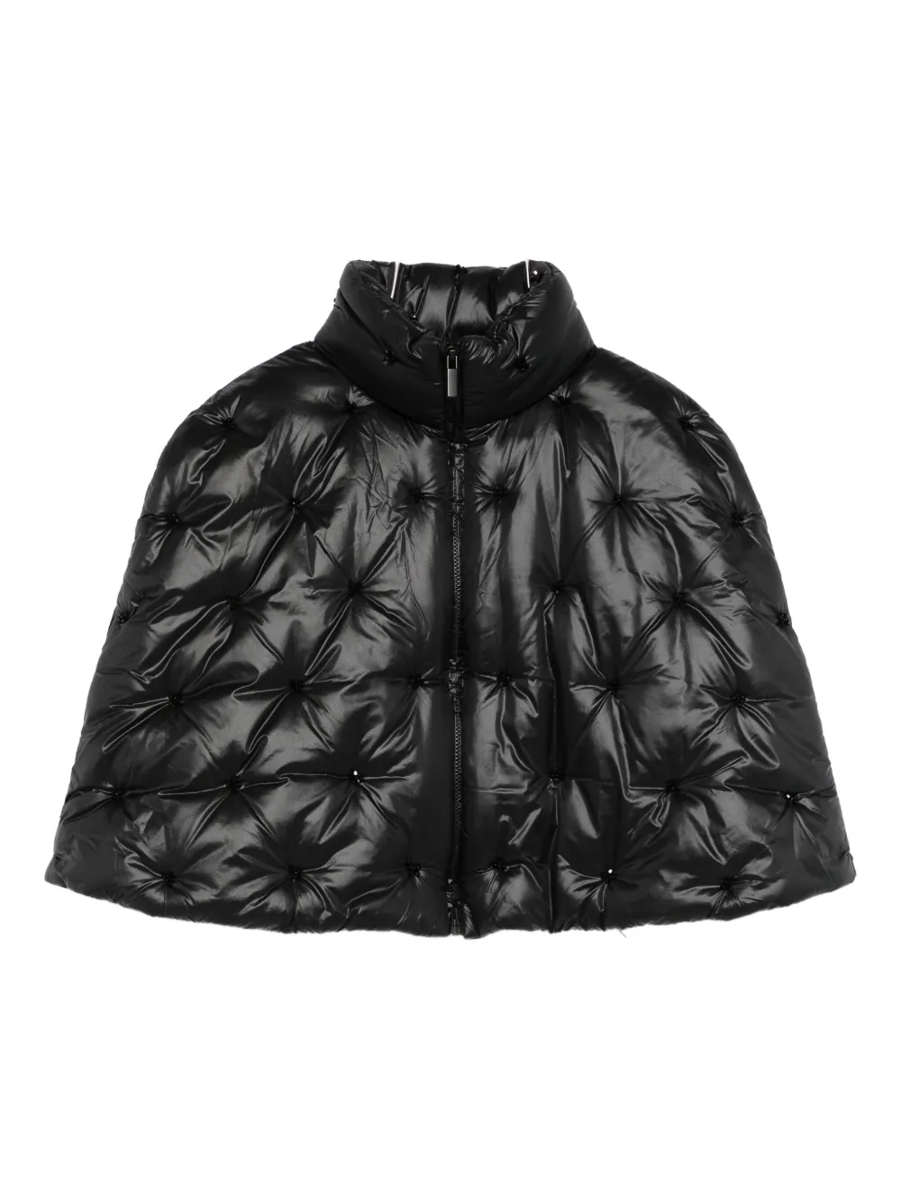 

Стёганая накидка на молнии Amen, черный