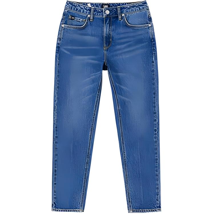 

Lee Джинсы женские среднего синего цвета