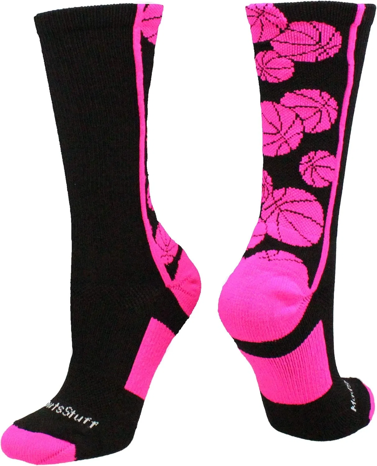 Носки MadSportsStuff Crazy Basketball Logo Crew Socks (разные цвета)