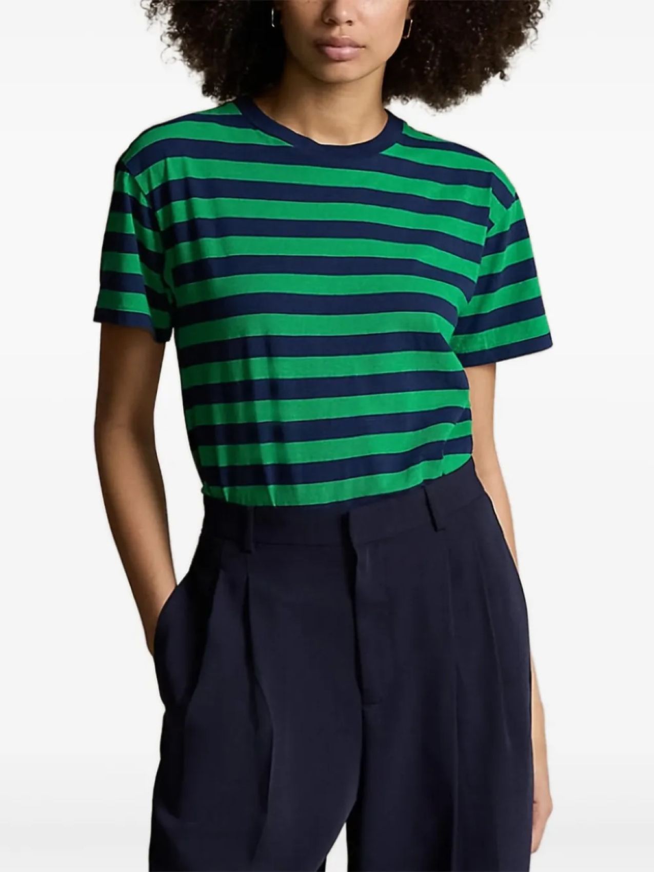 

Polo Ralph Lauren футболка в полоску, зеленый