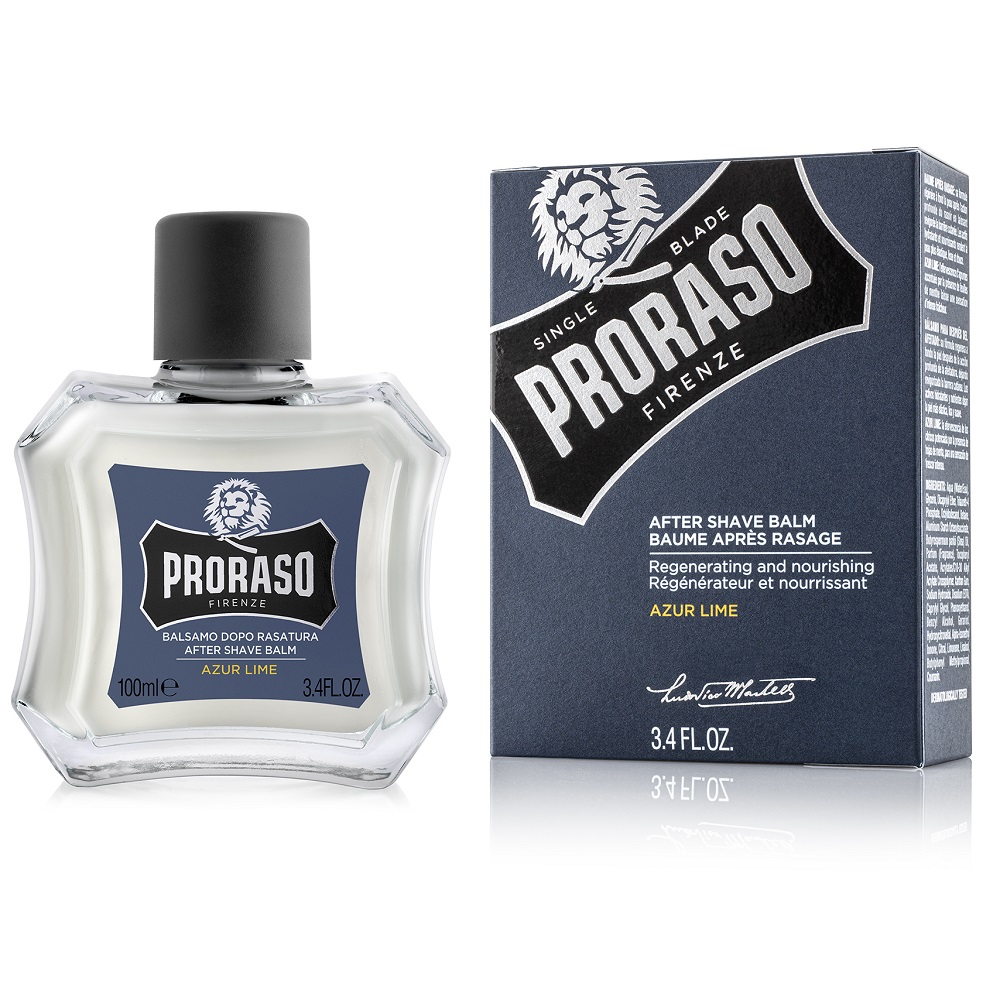

Бальзам после бритья after shave balm azur lime Proraso, 100 мл