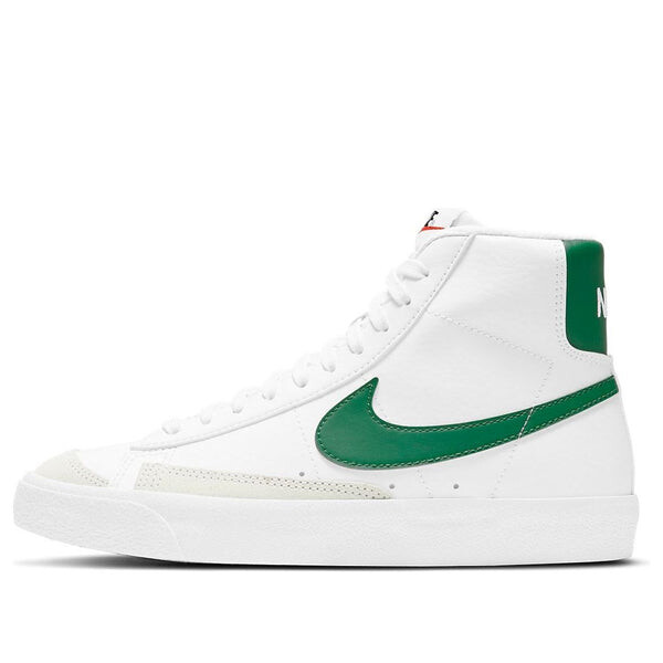 

Кроссовки blazer mid '77 'white pine green' Nike, белый