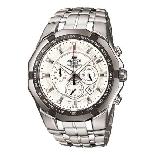 

Часы CASIO EDIFICE Quartz Waterproof Mens Silver Analog, серебряный