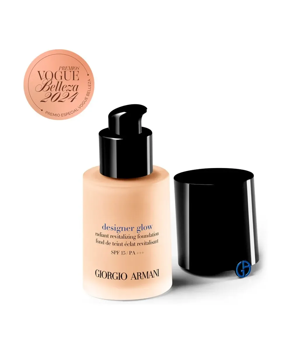 Тональная основа Designer Glow с гиалуроновой кислотой 30 мл Giorgio Armani, 4 — фото 2