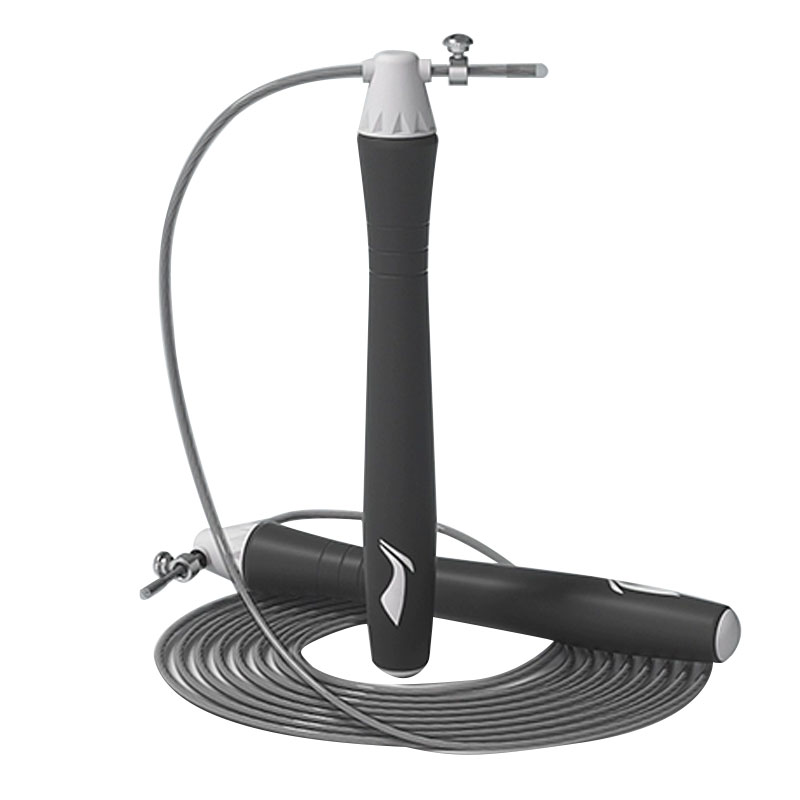 

LINING Скакалка механическая счетная Student Supply, детская, стальной трос, ручка из ABS пластика, 2,8 м, черный