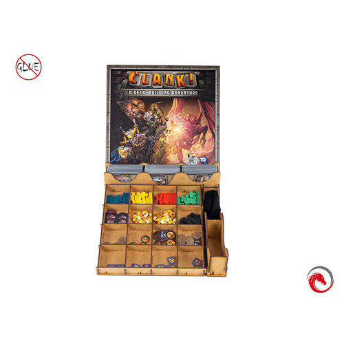 

Коробка для хранения настольных игр E-Raptor Insert: Clank! e-Raptor