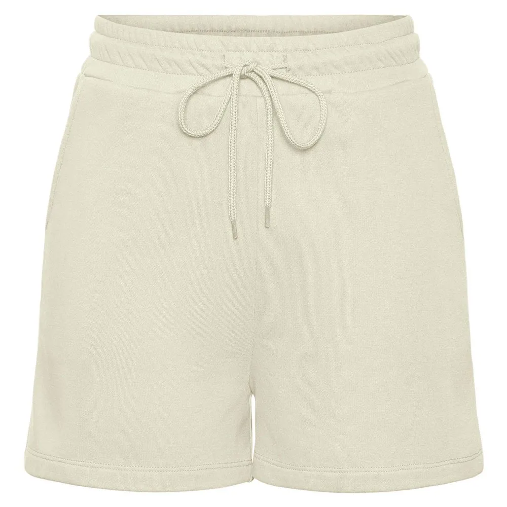 

Шорты Pieces Chilli Summer high waist, бежевый