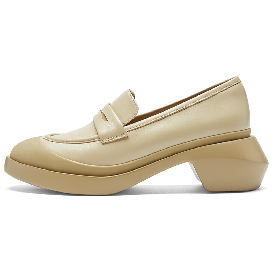 NINE WEST Лоферы женские 5,5 см абрикос, цвет Apricot
