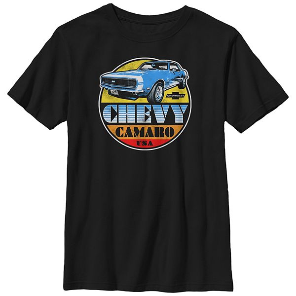 

Футболка с принтом Chevy Camaro USA Husky для мальчиков Licensed Character