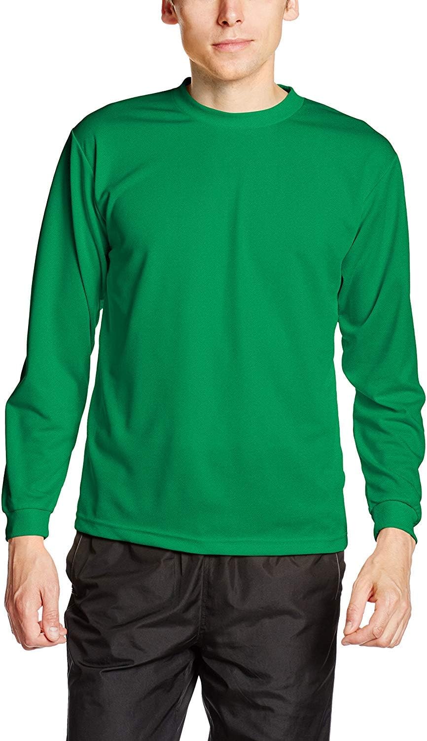 

Футболка с длинными рукавами и круглым вырезом Glimmer 00304-ALT, сухая, 113 г (4,4 унции), зеленый