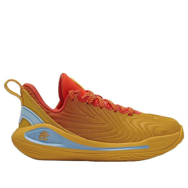 Кроссовки curry flow 12 Under Armour, оранжевый — фото 2