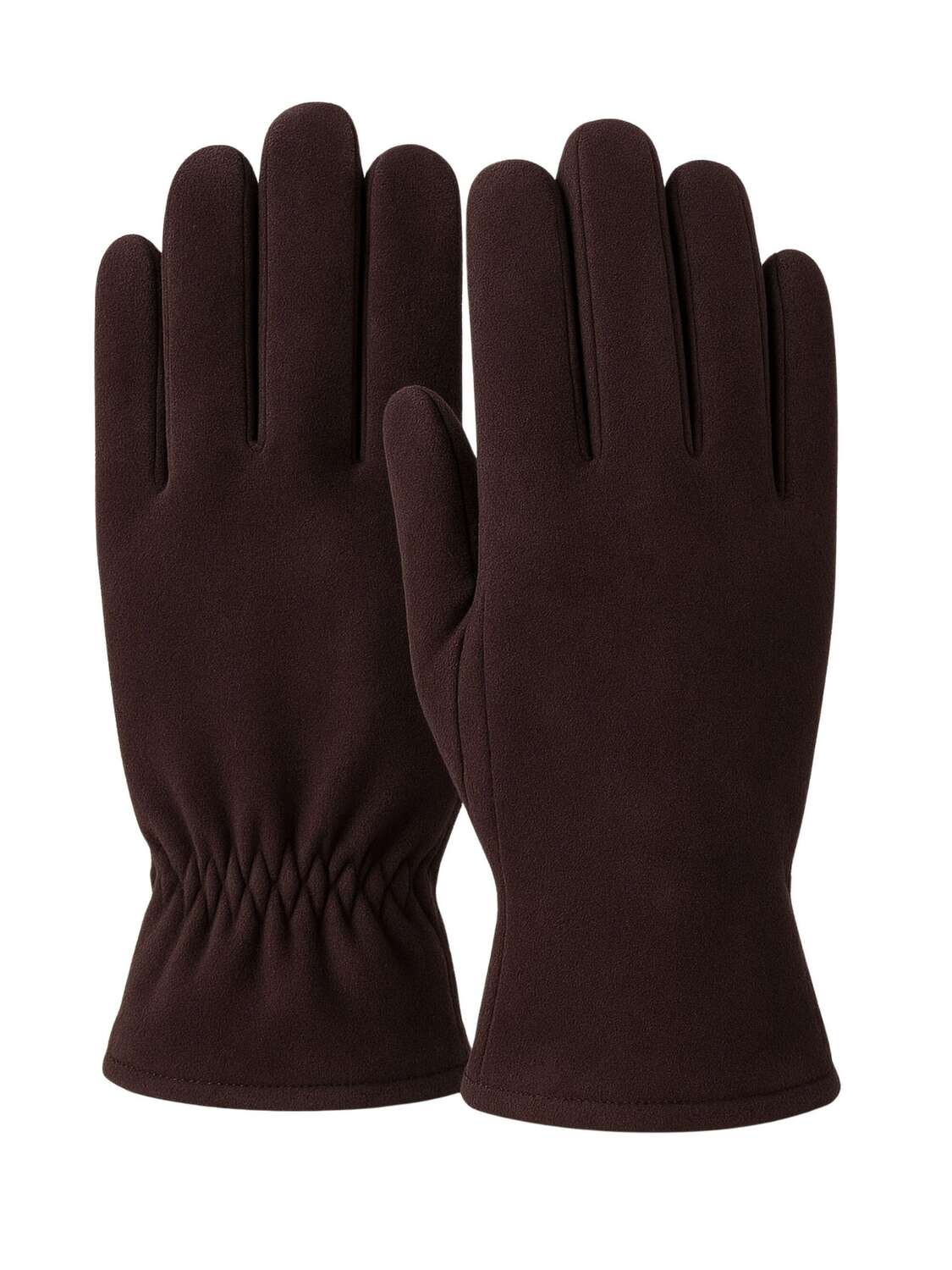 

COLLEZIONE ALESSANDRO Перчатки Full Finger 'Modern' в темно-коричневом цвете