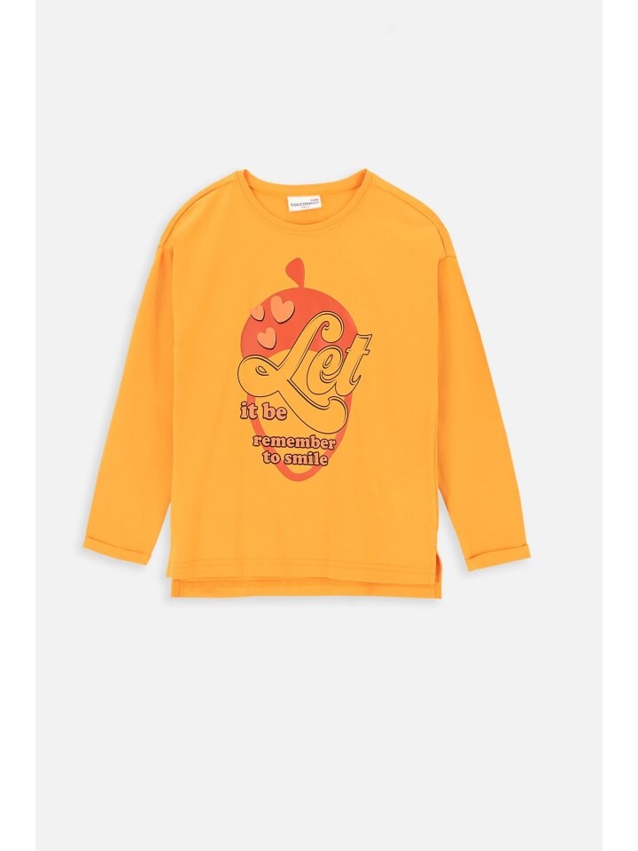 

Толстовка Coccodrillo T-Shirt mit langen Ärmeln, оранжевый
