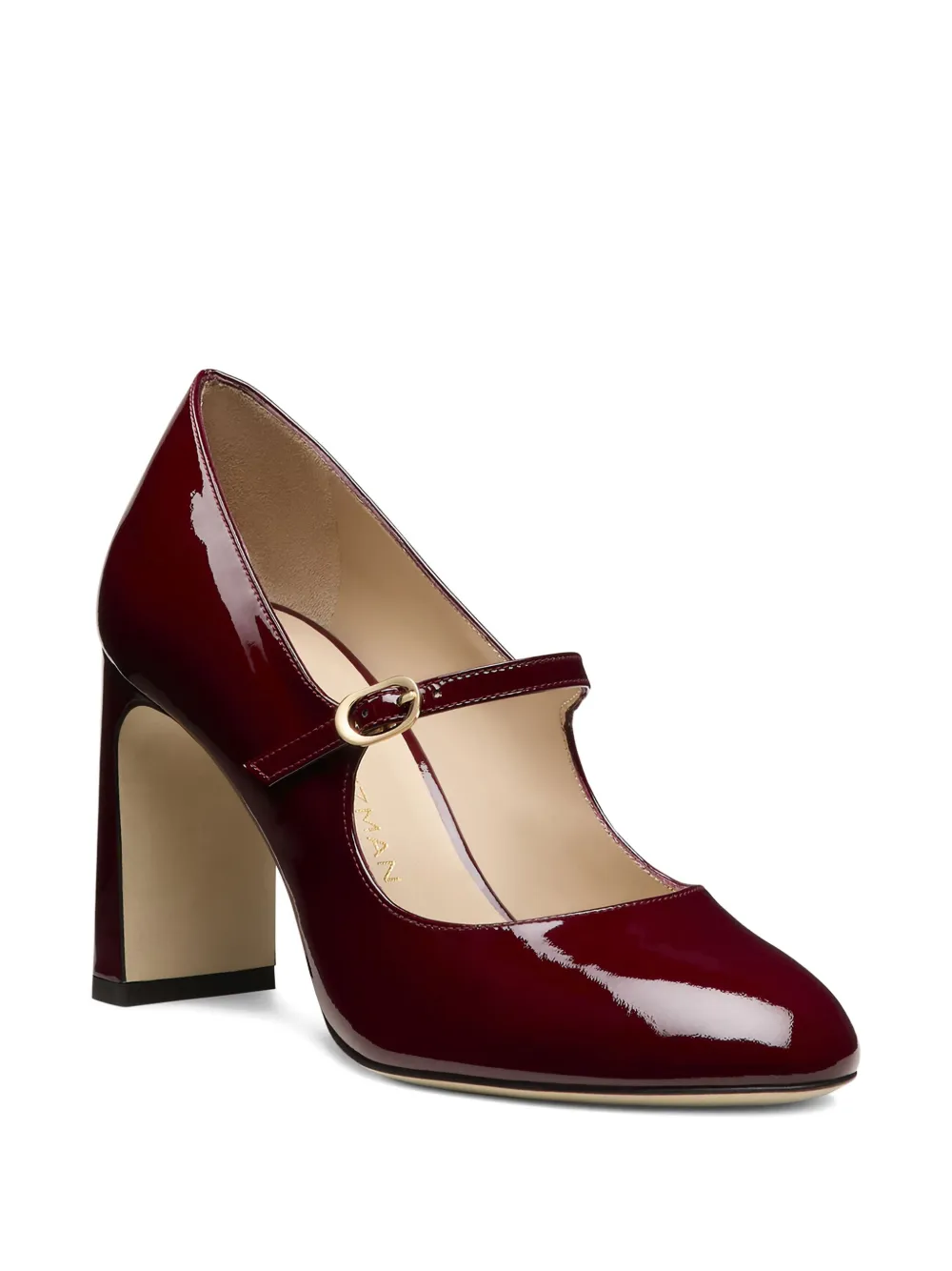 Туфли Мэри Джейн Babette на каблуке 85 мм Stuart Weitzman, красный — фото 2