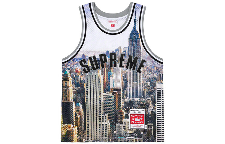 

Майка Supreme Mitchell & Ness Basketball, черный